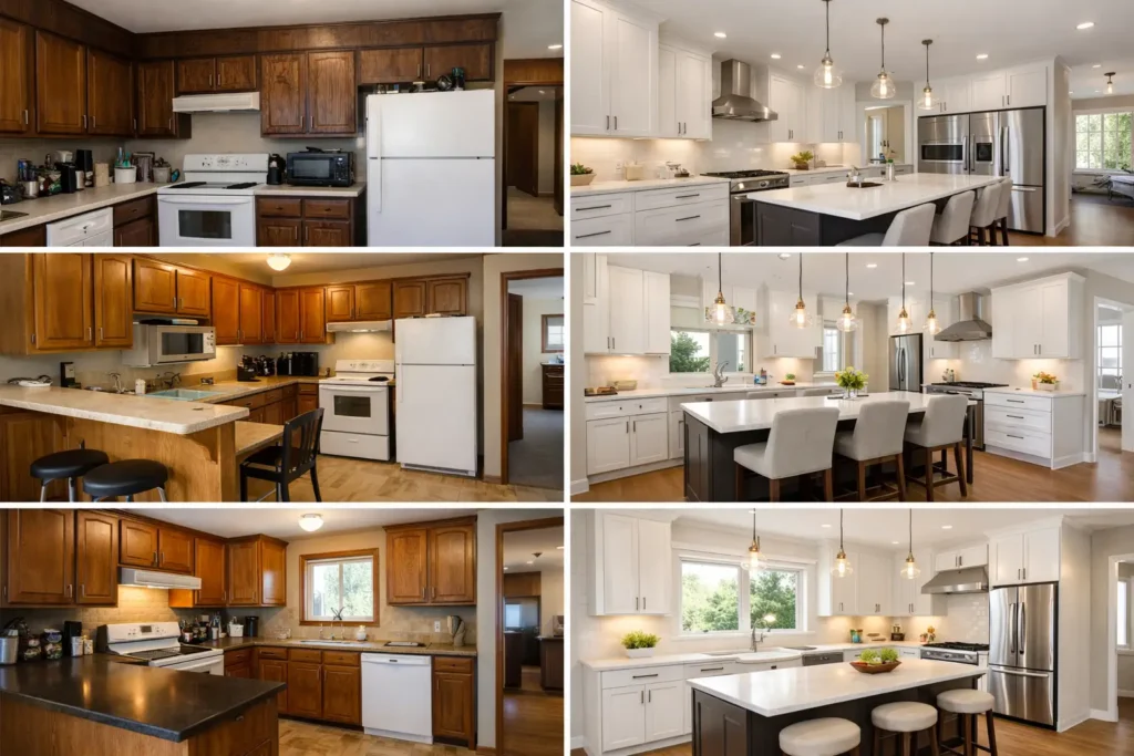 8 Kitchen Remodel Before and After Examples