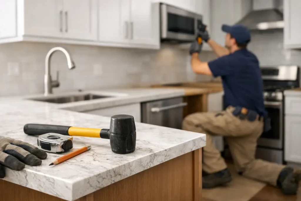 Cabinet and Countertop Installation Done Right