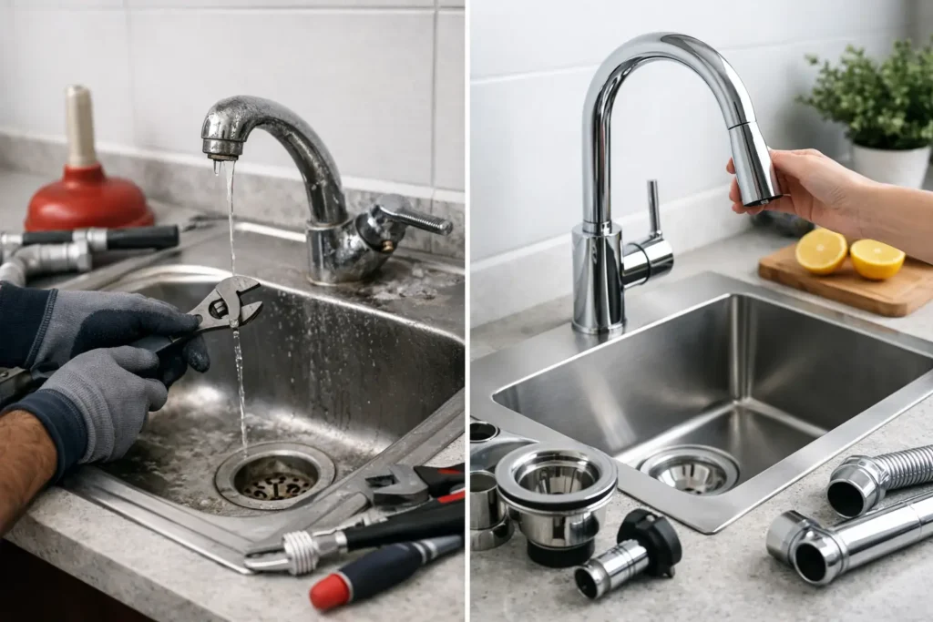 Repair or Replace Kitchen Sink? Repair or Replace Kitchen Sink?