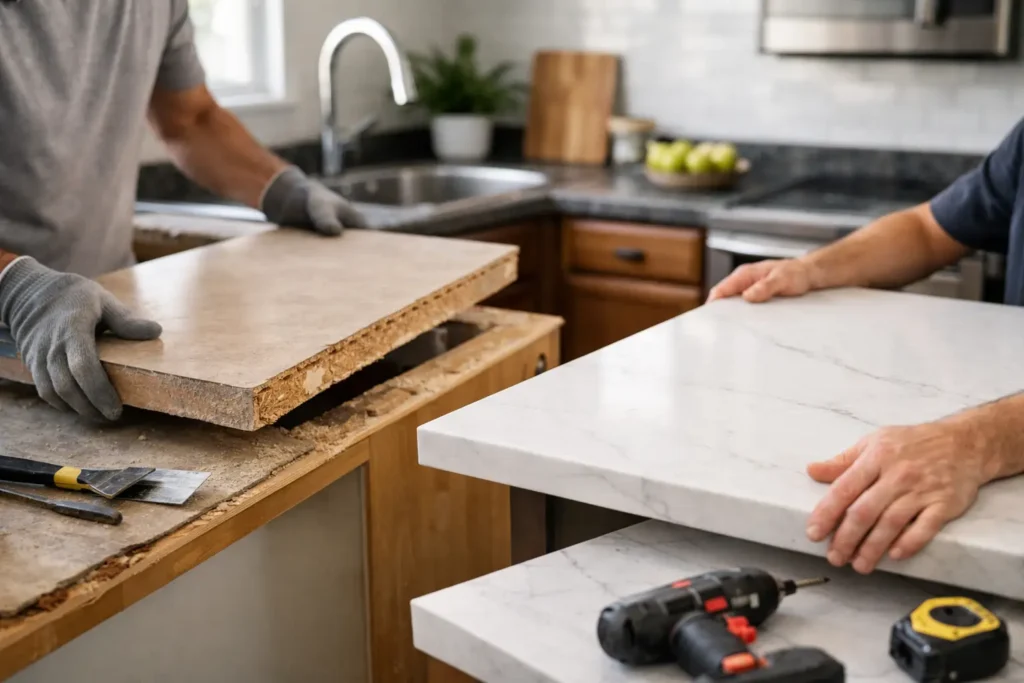 How to Replace Old Countertops Without Delays How to Replace Old Countertops Without Delays