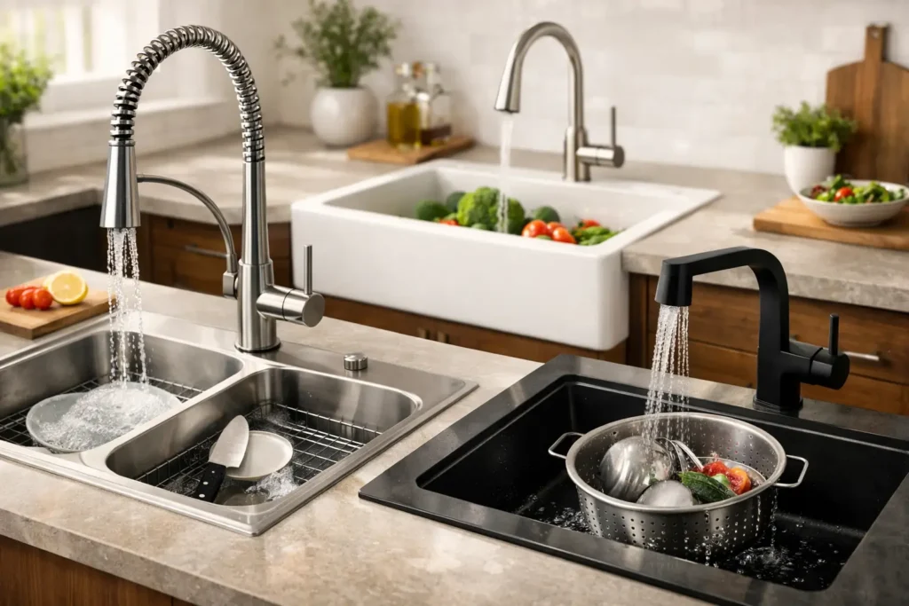 6 Best Kitchen Sinks for Heavy Daily Use