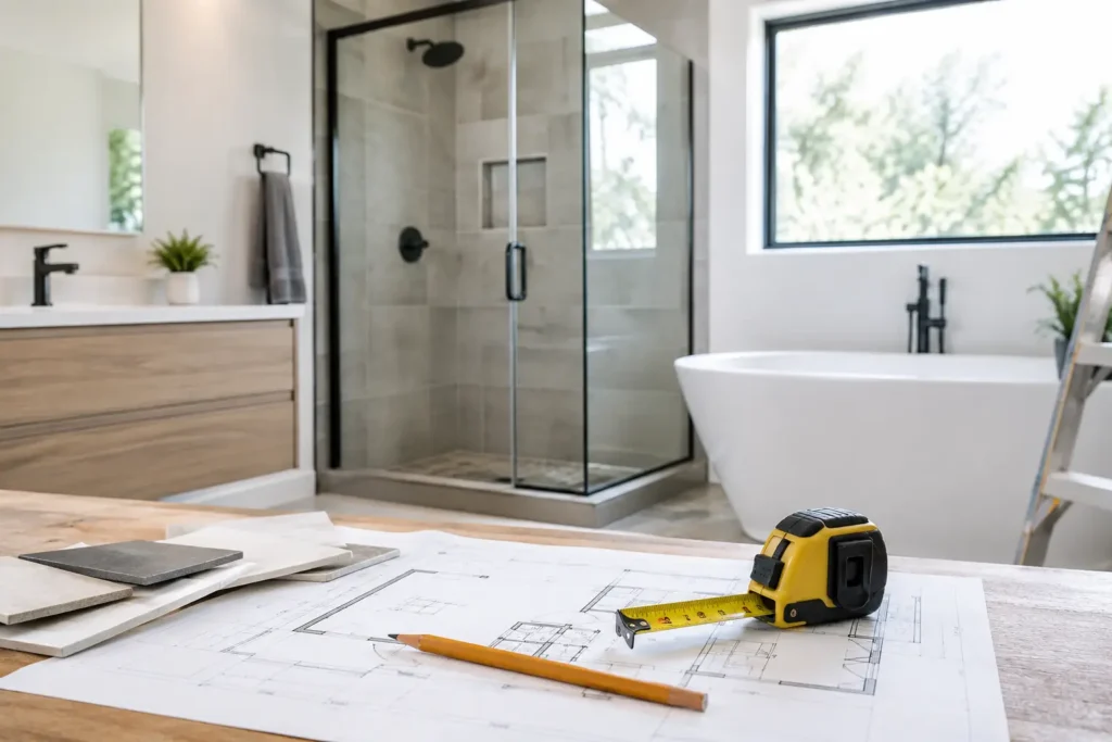 Bathroom Renovation Timeline Example in 3 Weeks
